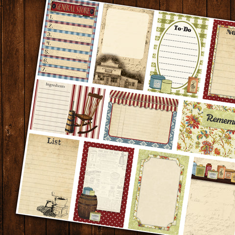 Country Craft Creations - General Store - 8x8 - Cotton Bristol