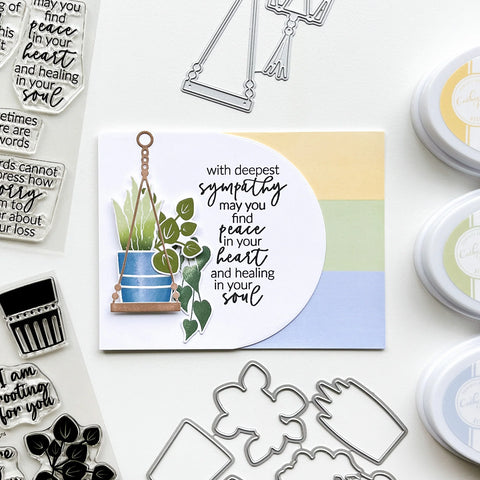 Catherine Pooler - Inside Out Sympathy Sentiments Stamp Set (Copy)