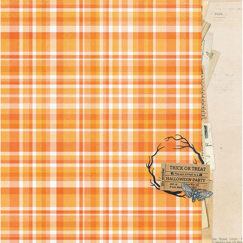 Photo Play - Halloween Junque- 12x12 Single Sheets / Halloween Party