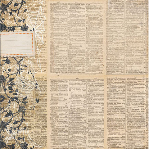 Photo Play - Halloween Junque- 12x12 Single Sheets / Halloween Party