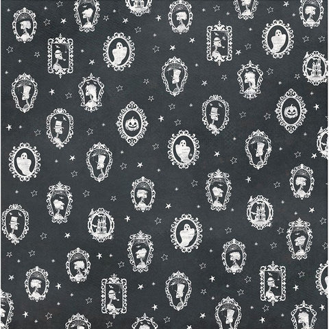 Photo Play - Halloween Junque- 12x12 Single Sheets / Bone Yard