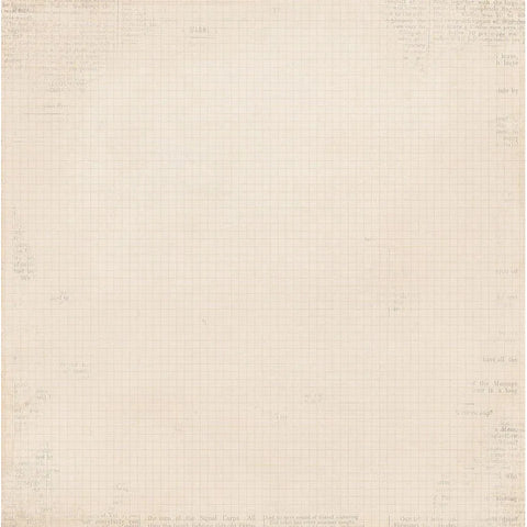 Photo Play - Halloween Junque- 12x12 Single Sheets / Dark Orange / Lt. Cream