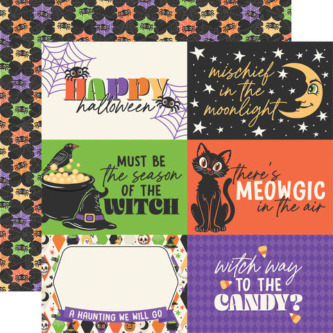 Echo Park - Halloween Parade - 12x12 Single Sheets/ 6x4 Journaling Cards