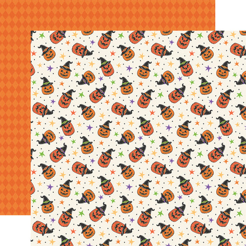 Echo Park - Halloween Parade - 12x12 Single Sheets/ Jack O-Lantern Party