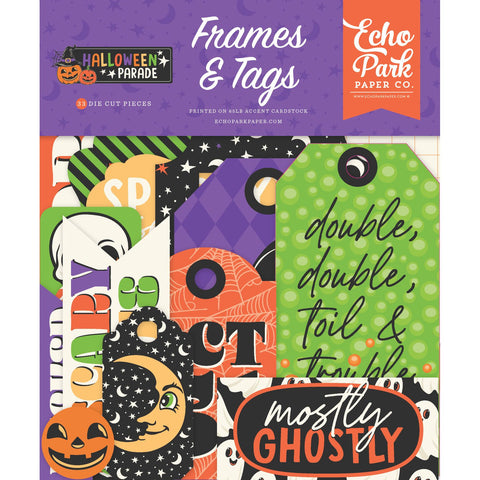 Echo Park - Halloween Parade - Frames & Tags