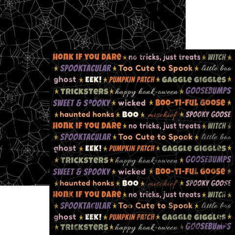 Country Craft Creations - Happy Honk-oween - 8x8 - Cotton Bristol