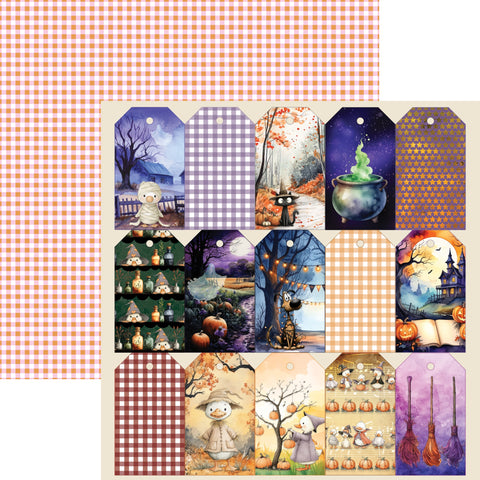 Country Craft Creations - Happy Honk-oween - 8x8 - Cotton Bristol