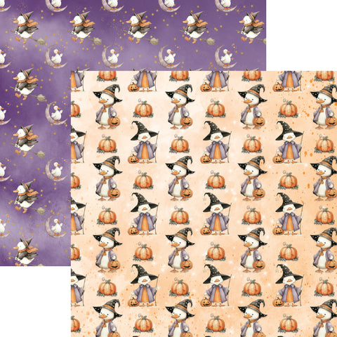 Country Craft Creations - Happy Honk-oween - 8x8 - Cotton Bristol