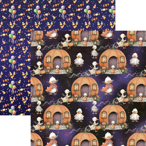 Country Craft Creations - Happy Honk-oween - 8x8 - Cotton Bristol