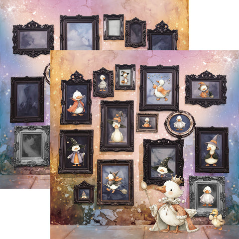 Country Craft Creations - Happy Honk-oween - 8x8 - Cotton Bristol