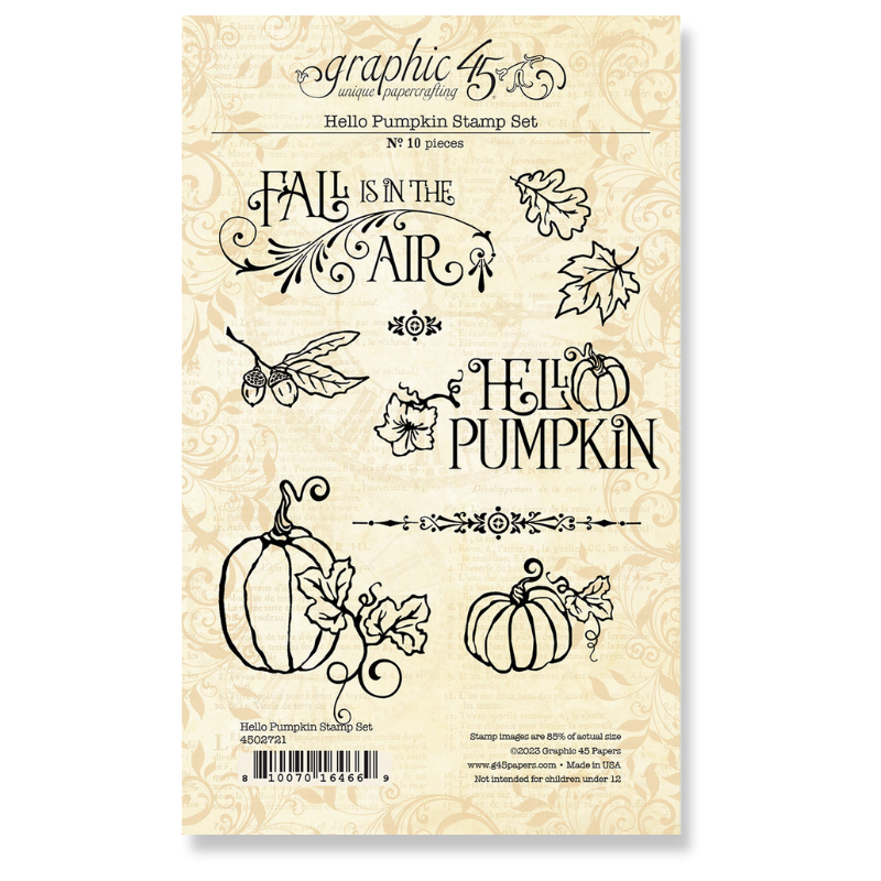 G45 - Hello Pumpkin - Stamp Set