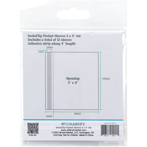 49 & Market - 3x4 InstaFlip - Pocket Sleeves