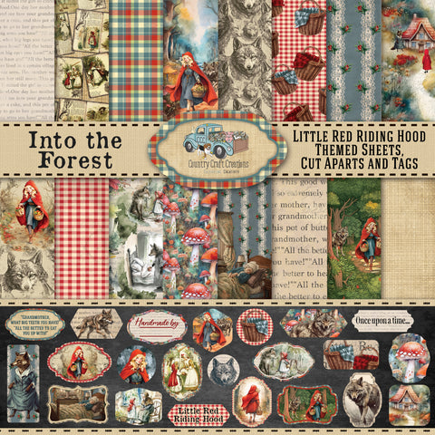 Country Craft Creations - Into the Forest - 12x12 27 Sheet Collection