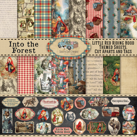 Country Craft Creations - Into the Forest - 8x8 27 Sheet Collection