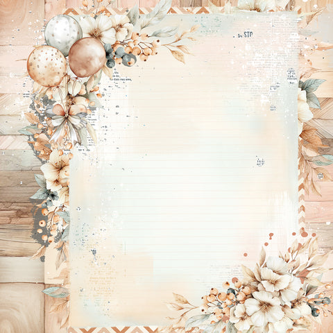 49 & Market - Little Celebrations - Double-Sided Cardstock 12x12 - Celebrate