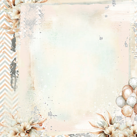 49 & Market - Little Celebrations - Double-Sided Cardstock 12x12 - Party Time