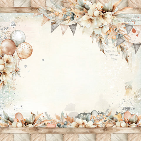 49 & Market - Little Celebrations - Double-Sided Cardstock 12x12 - Uplifting Moments