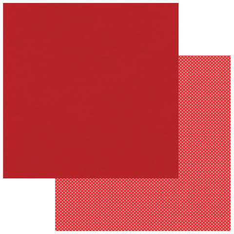 49 & Market - Nature's Haven - 12x12 Solid Single Sheets - Strawberry Love