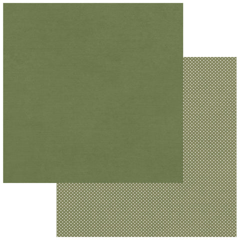 49 & Market - Nature's Haven - 12x12 Solid Single Sheets - Forest