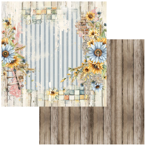 49 & Market - Whispering Ways - 12x12 Solid Single Sheets - Country Living