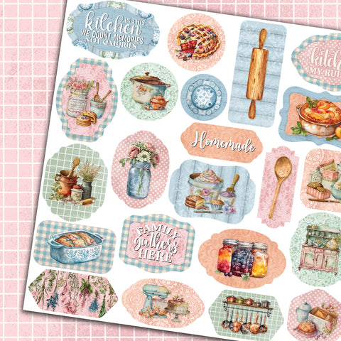 Country Craft Creations - Kitchen Memories - 12x12 28 Sheet Collection Pack / Re Order Pre Order