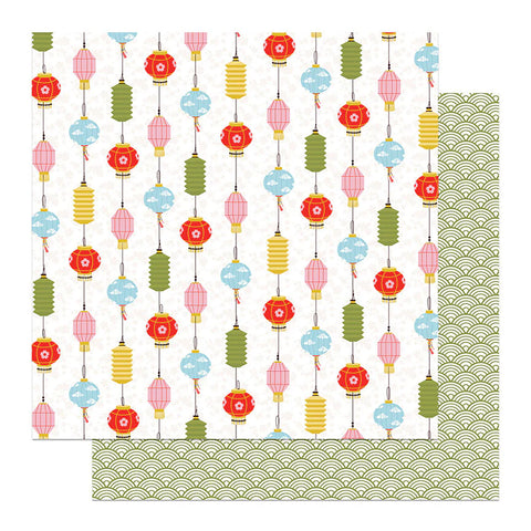 Photo Play - Lucky Cat - 12x12 Single Sheets / Lanterns