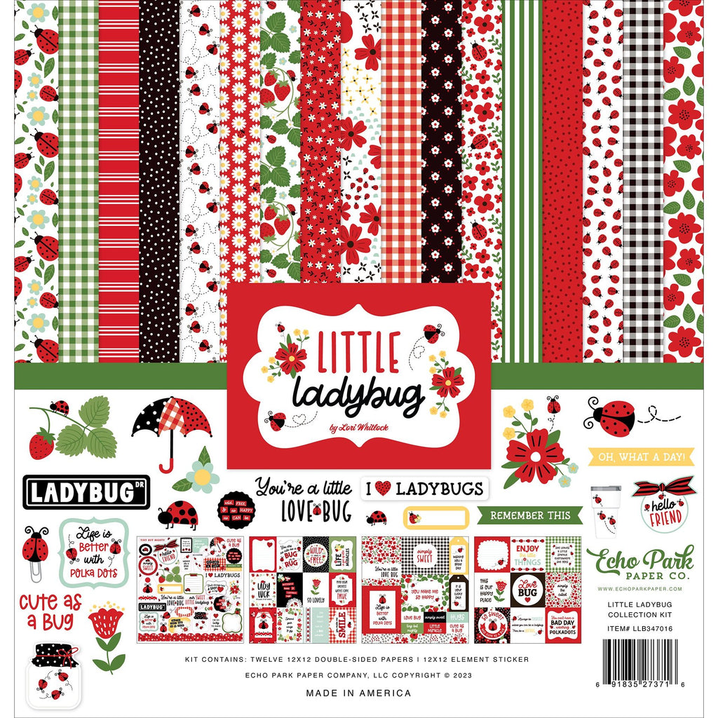 Echo Park - Little Ladybug - 12x12 Collection Kit