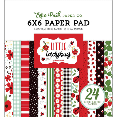 Echo Park - Little Ladybug - 6x6 Paper Pad
