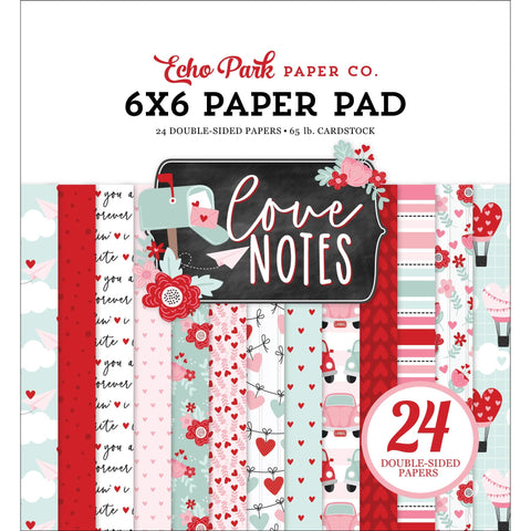 Echo Park - Love Notes - 6x6 Paper Pad