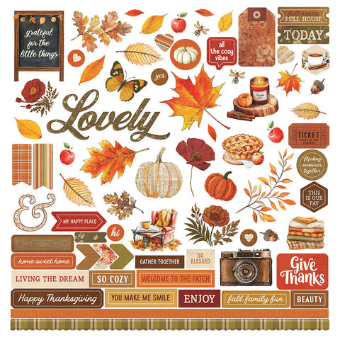 Photo Play - Autumn Junque- Element Stickers