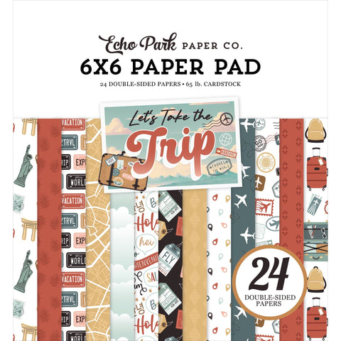 Echo Park - Let's Take The Trip - 6x6 Paper Pad