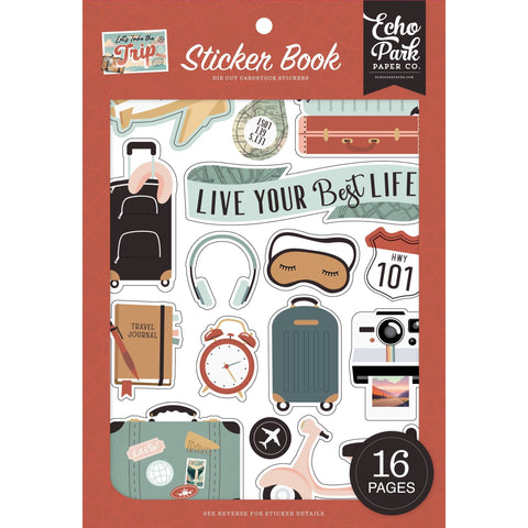 Echo Park - Let's Take The Trip - Sticker Book