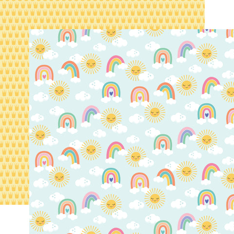 Echo Park - My Little Girl - 12x12 Single Sheet / Sunshine And Rainbows