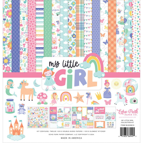 Echo Park - My Little Girl - 12x12 Collection Kit
