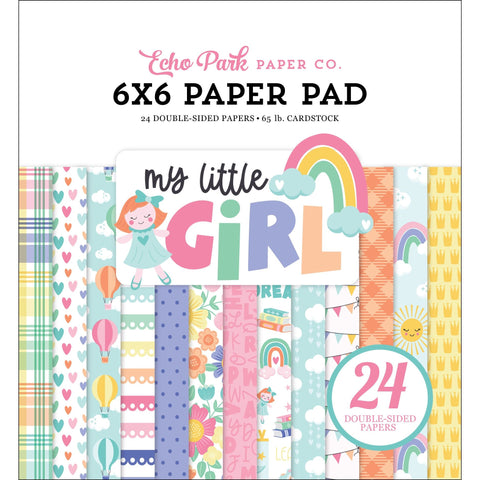 Echo Park - My Little Girl - 6x6 Paper Pad