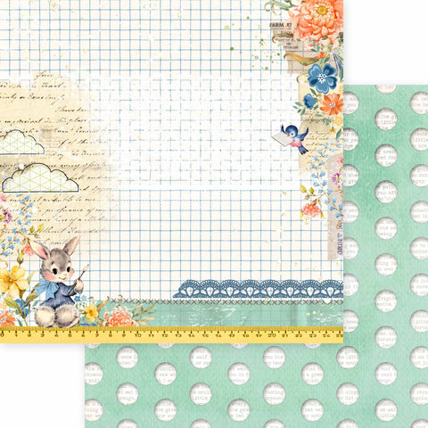 Memory-Place - My Deer Friend II - 12x12 Single Sheet - Sending Hugs