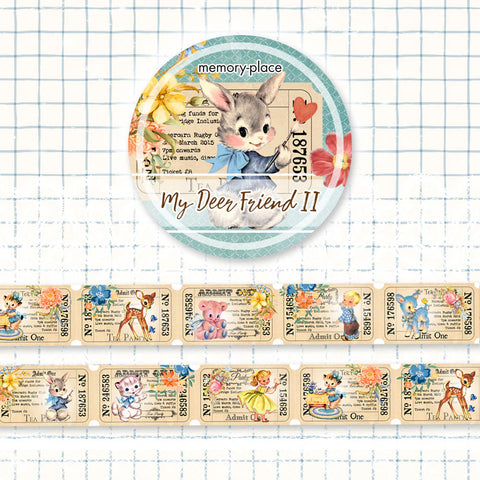 Memory-Place - My Deer Friend II Washi Tape 1