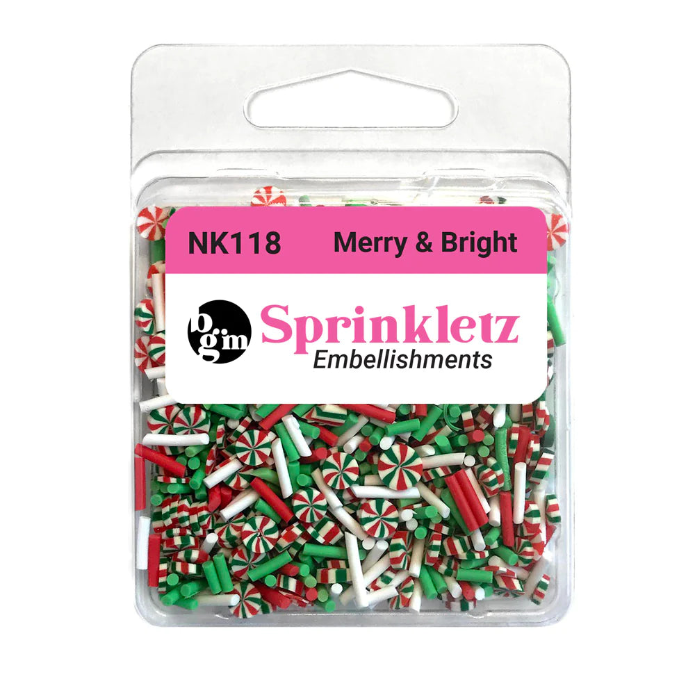 Sprinkletz Embellishments - Wintry Mix From Buttons Galore and More -  Embellishments - Beads, Charms, Buttons - Casa Cenina