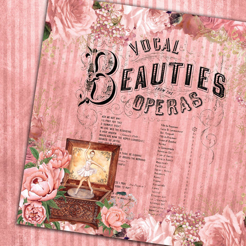 Country Craft Creations - The Music Box 12x12 Single Sheets / #9