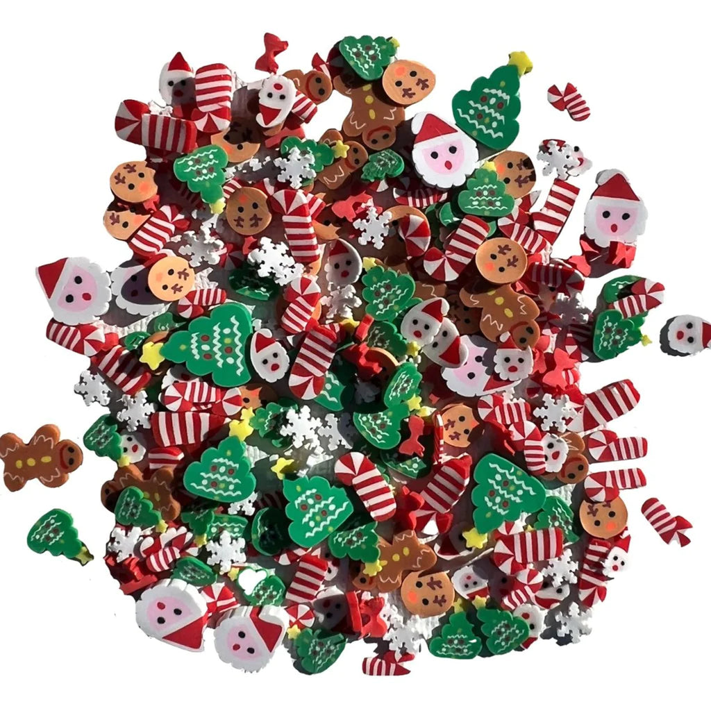 Buttons Galore & More - Shaker Embellishments - Sprinkletz - Naughty or Nice / NK171