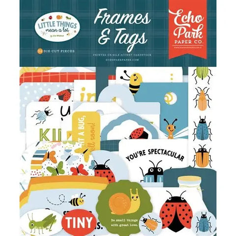 Echo Park - Little Things Mean a Lot Frames & Tags