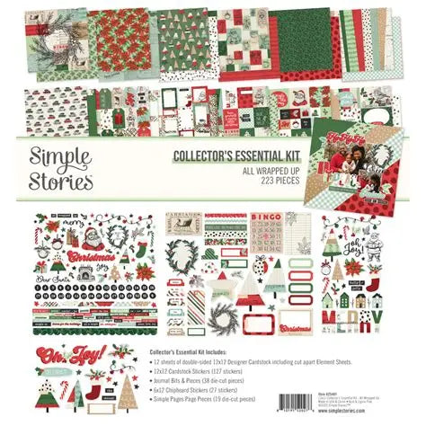 Simple Stories - Simple Vintage All Wrapped Up - Collectors Essential Kit