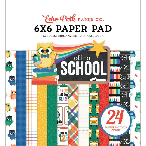 Echo Park - Off To School - 6x6 Paper Pad