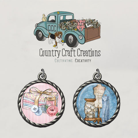 Country Craft Creations - One Stitch at a Time - Charms