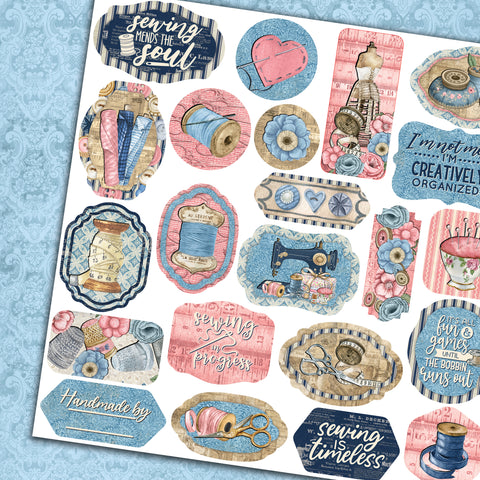 Country Craft Creations - One Stitch at a Time - 8x8 - Cotton Bristol