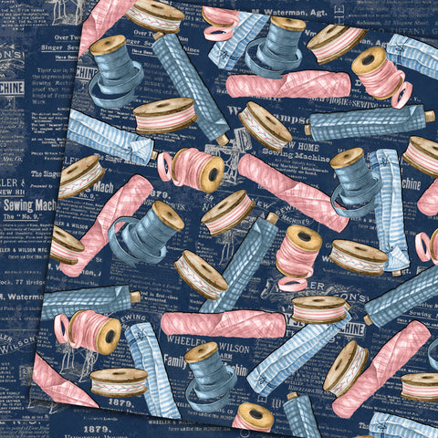 Country Craft Creations - One Stitch at a Time - 8x8 - Cotton Bristol