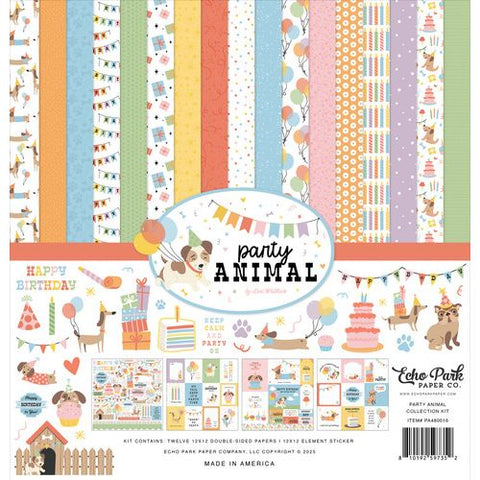 Echo Park - Party Animal - 12x12 Colection Kit