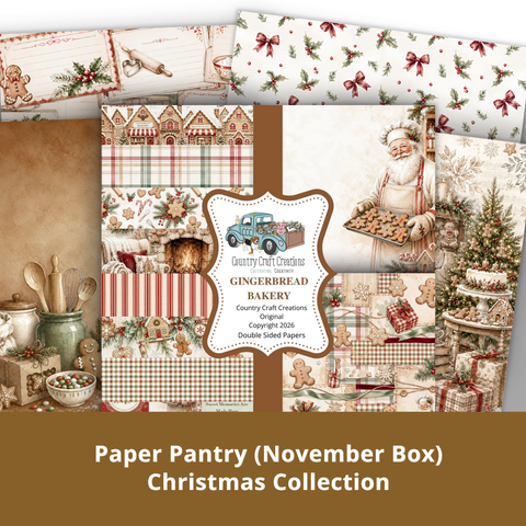 Country Craft Paper Pantry™  Reserve Your November Christmas Pantry Spot Today - Pre Order Now