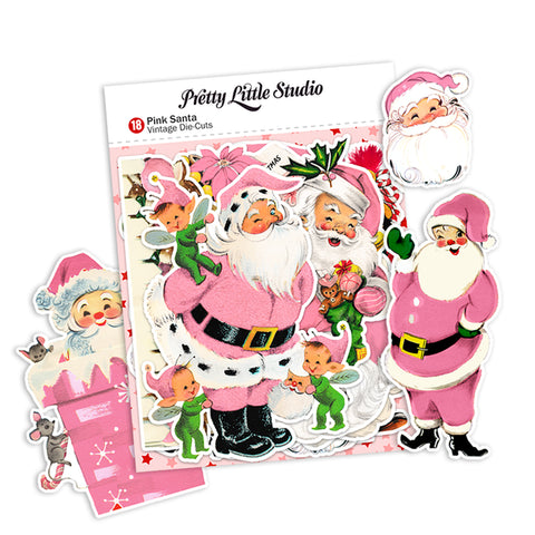 Pretty Little Studio - Sugar Plum - Pink Santa Mini Pack