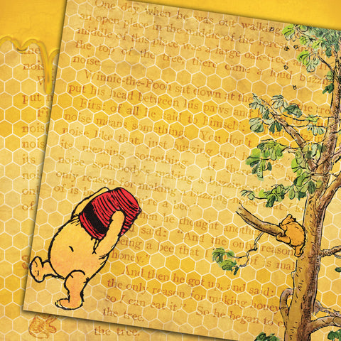 Country Craft Creations - Pooh's Adventure with Friends - 8x8 27 Sheet Collection